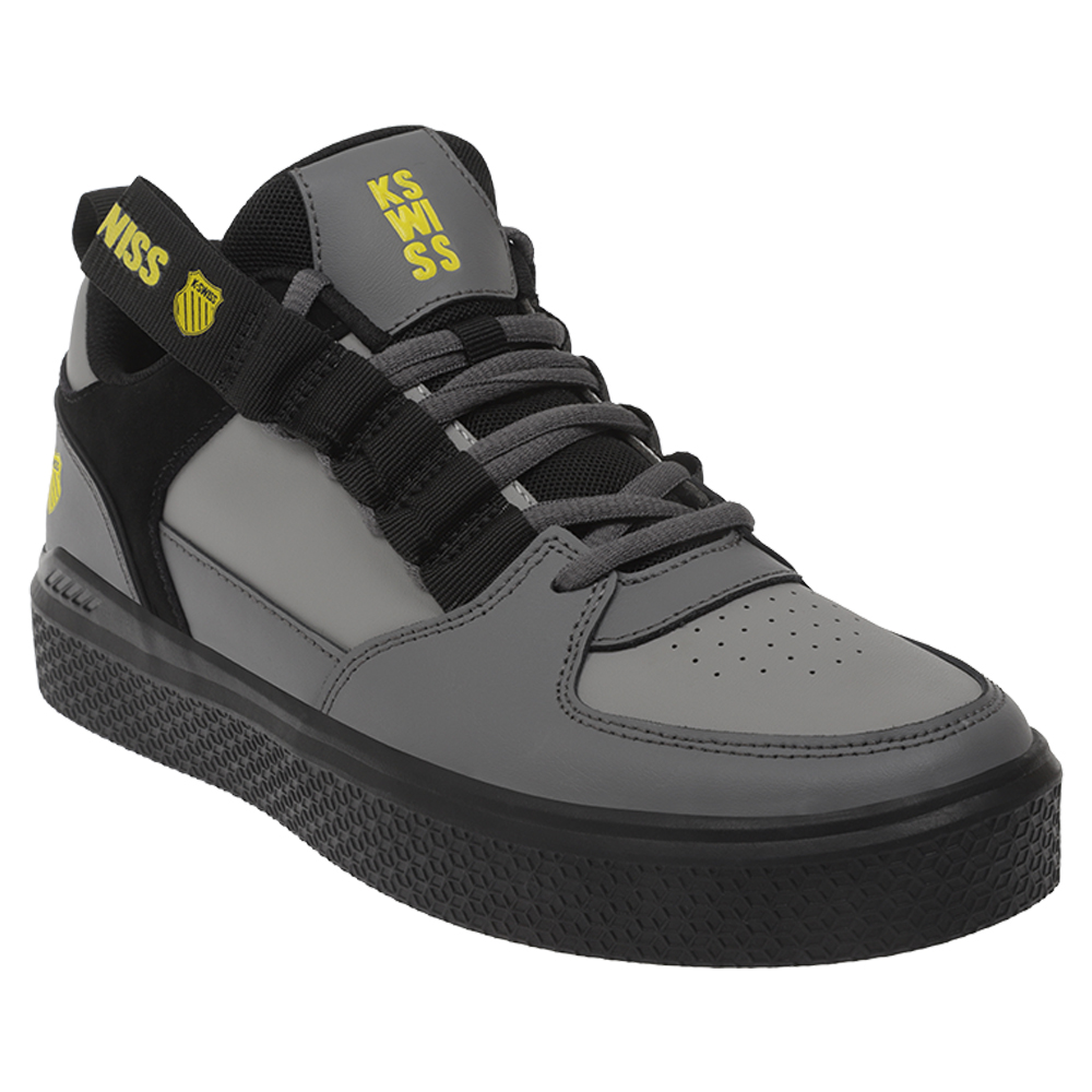Foto 2 pulgar | Tenis K-Swiss Roof color Gris y Negro para Hombre