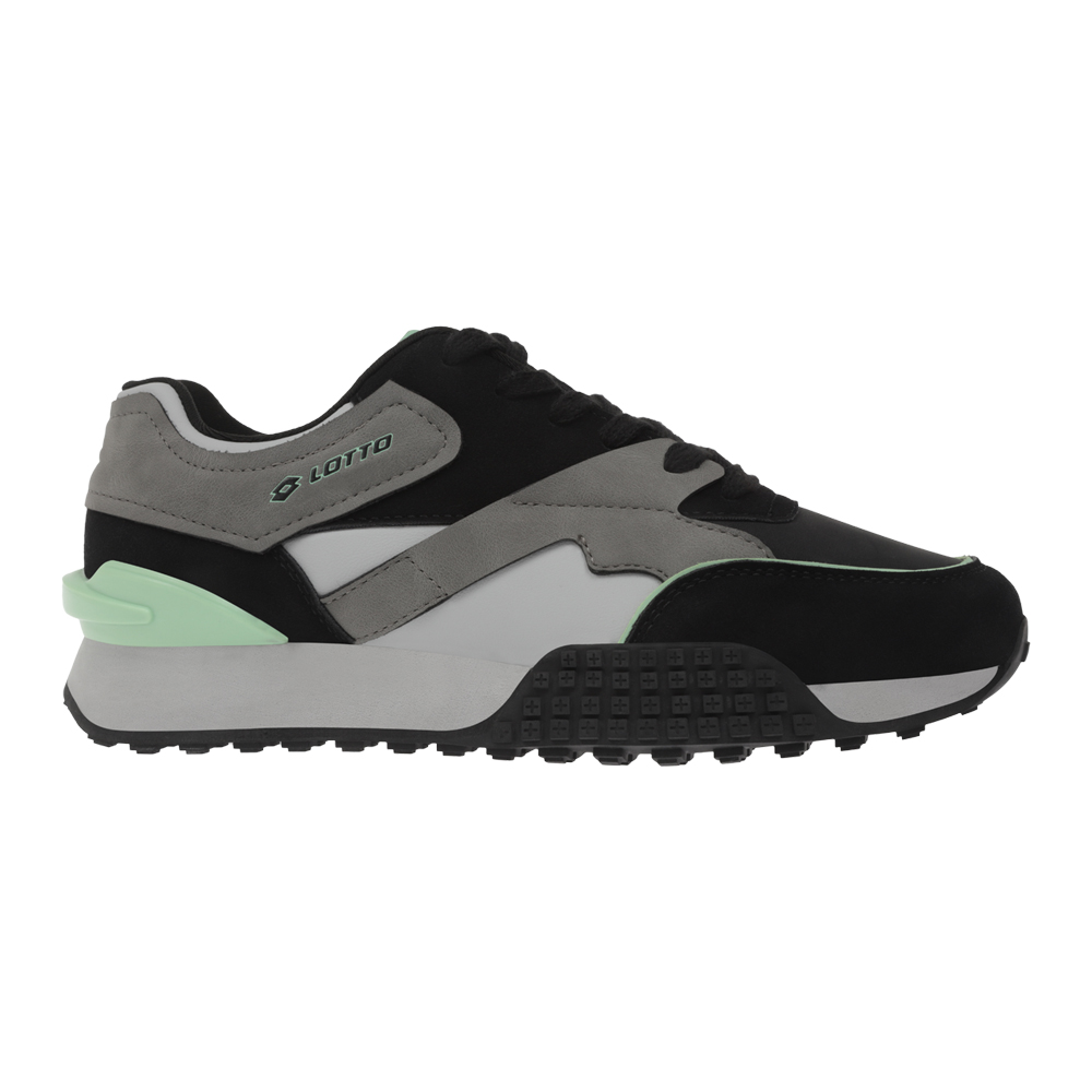 Foto 2 | Tenis Lotto Sorrento Negro/Oxford para Hombre