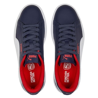 Foto 4 | Tenis Puma 392031-04 Smash 3.0 L Jr Azul Marino Unisex