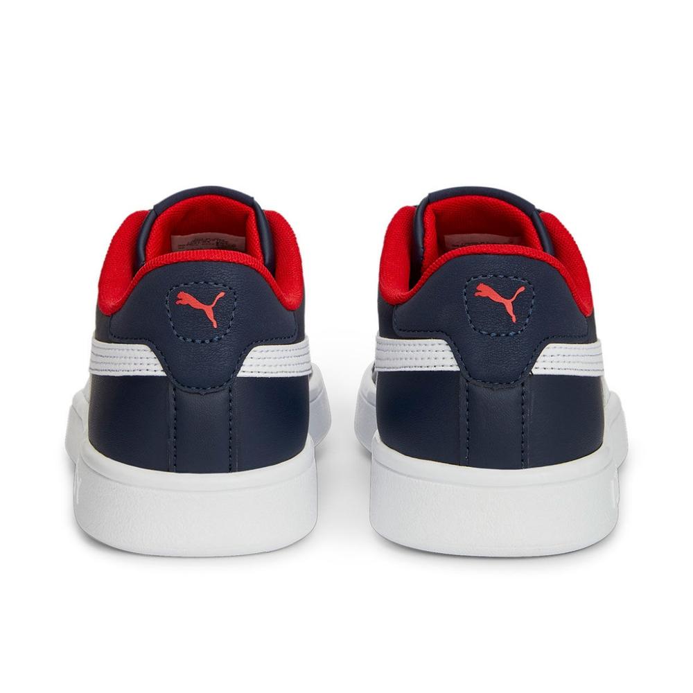 Foto 6 pulgar | Tenis Puma 392031-04 Smash 3.0 L Jr Azul Marino Unisex