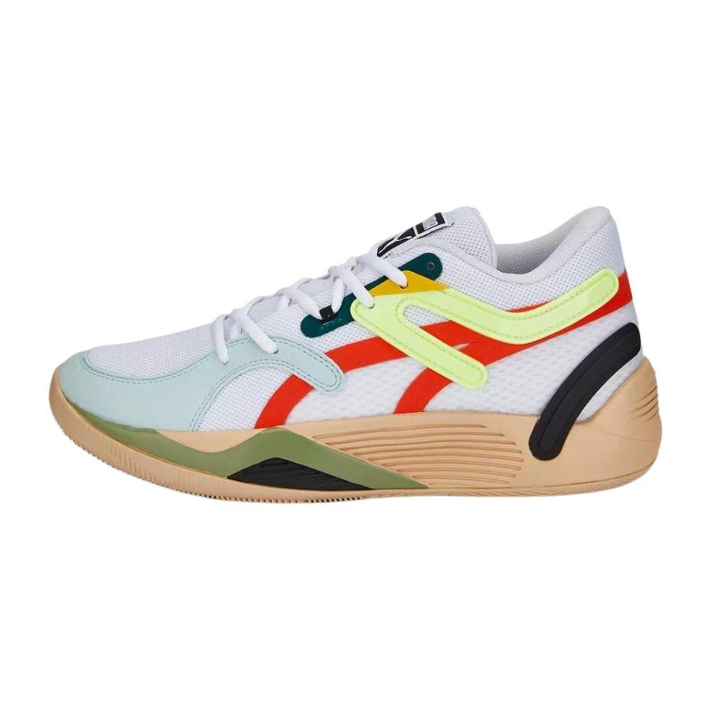 Foto 4 pulgar | Tenis Puma Trc Blaze Court color Blanco Unisex