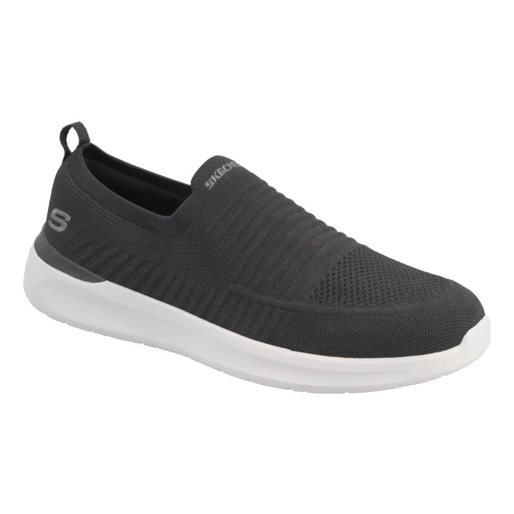 Foto 2 pulgar | Tenis Skechers Hombre Cómodos Transpirables Slip On Negro