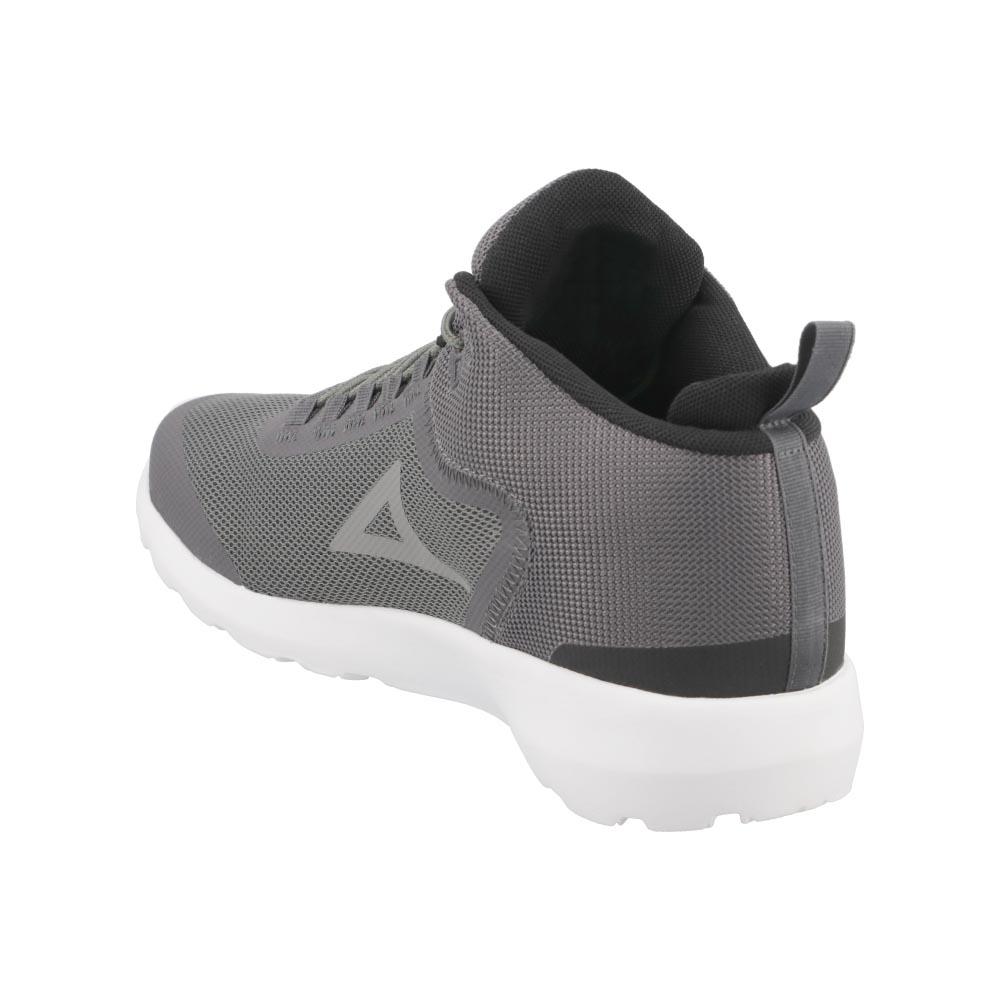 Foto 4 pulgar | Tenis Urbano Pirma Basquetbol Cómodo Malla Gris para Hombre