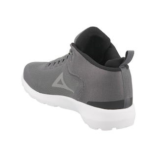 Foto 3 | Tenis Urbano Pirma Basquetbol Cómodo Malla Gris para Hombre
