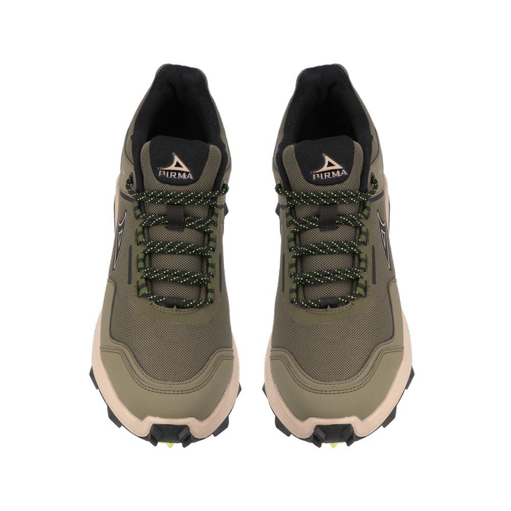 Foto 5 pulgar | Tenis Pirma Tipo Hiking Casual Urbano Verde para Hombre