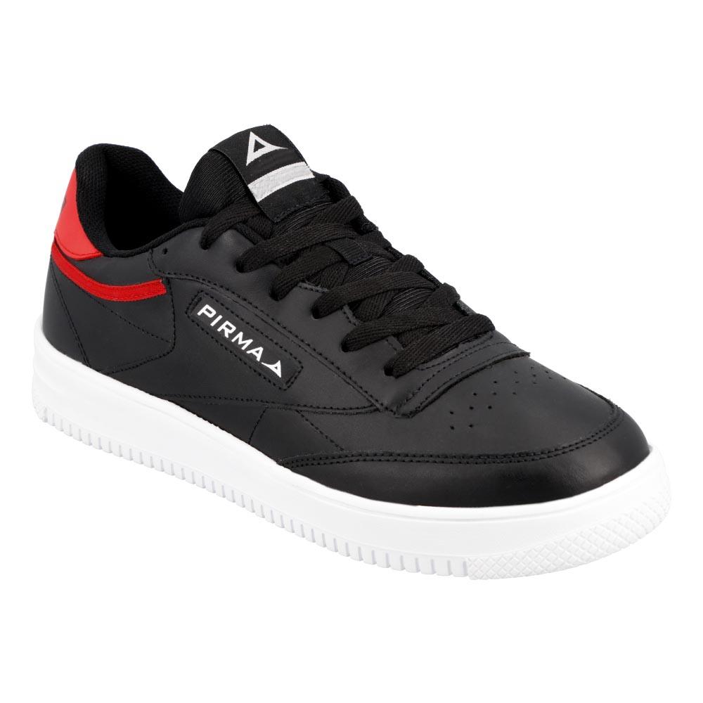 Tenis Hombre Pirma Sinteticos Durables Urbanos Negro