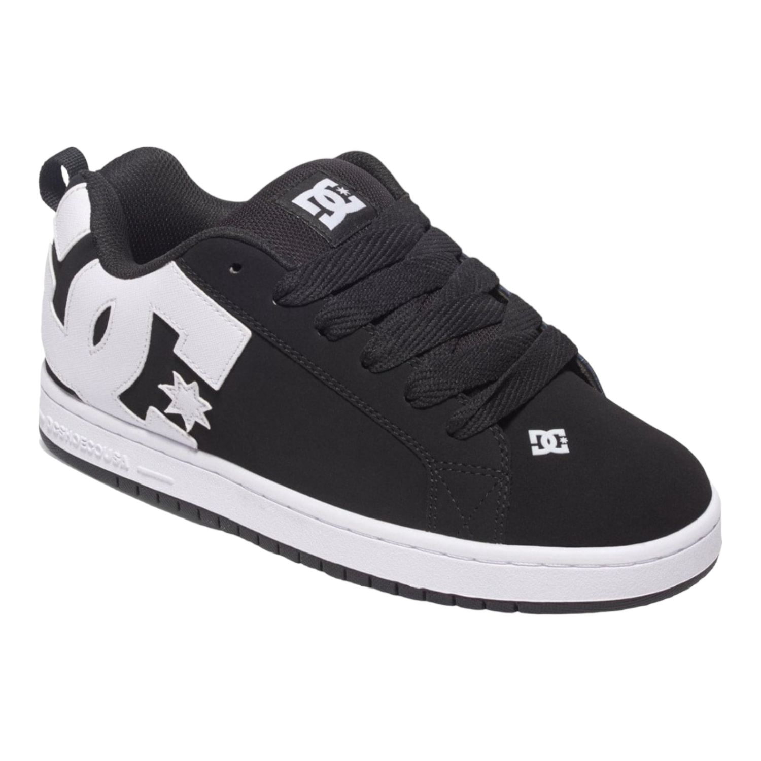 Tenis DC Shoes Court Graffik Negros para Hombre