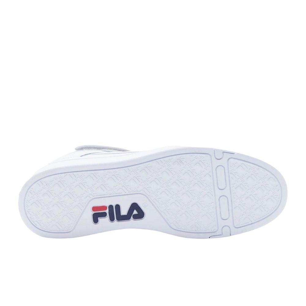 Foto 6 pulgar | Tenis Fila Mgx-100 Mid Casual Caminar Moda Blanco para Hombre