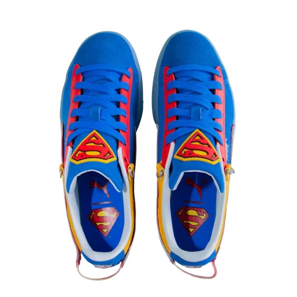 Foto 5 pulgar | Tenis Puma Suede X Superman 85 Aniversario Azules para Hombre