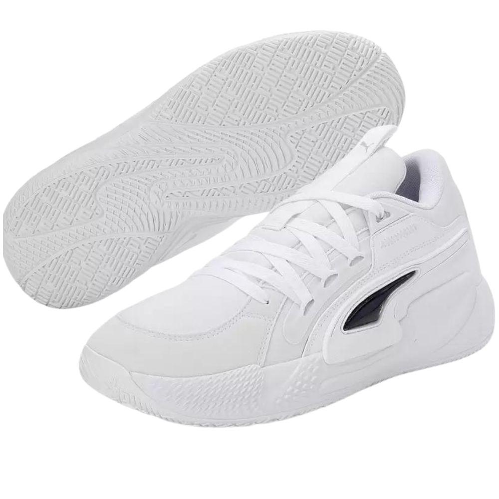 Foto 3 pulgar | Tenis Puma Court Rider Chaos Jewel Blancos para Hombre