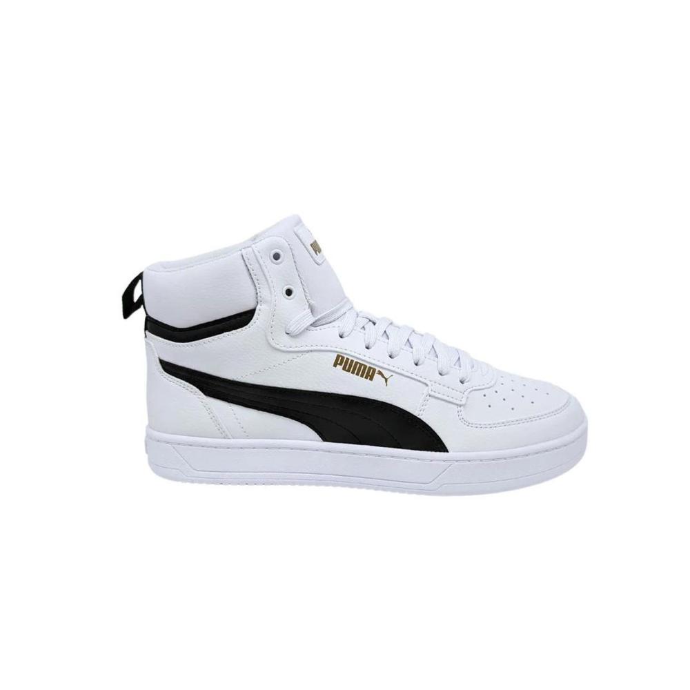Foto 2 pulgar | Tenis Puma Caven 2.0 Mid Blanco y Negro 392291 03 para Hombre