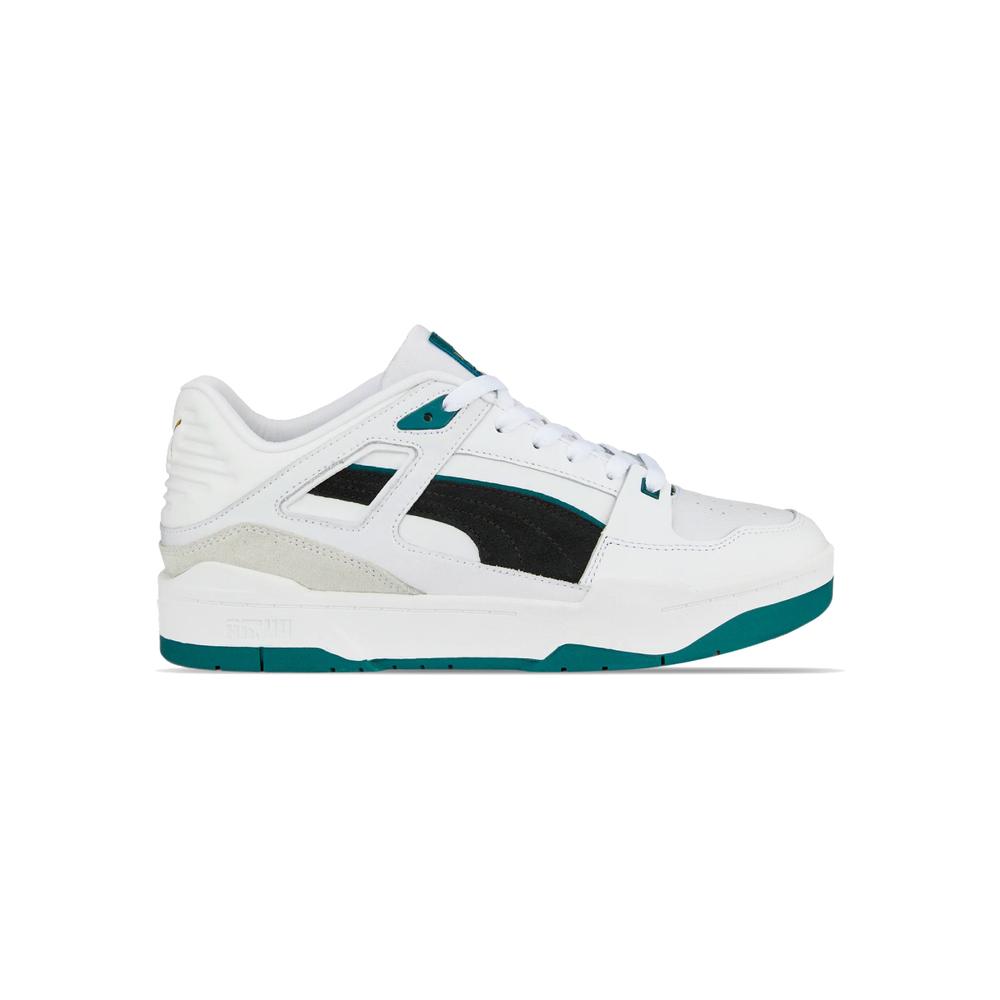 Foto 1 | Tenis Puma Slipstream Suede Moda Casual Caminar Verde para Hombre