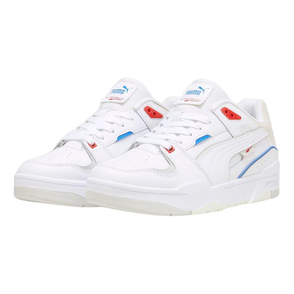 Foto 3 pulgar | Tenis Puma Slipstream Bball Glacial Blancos