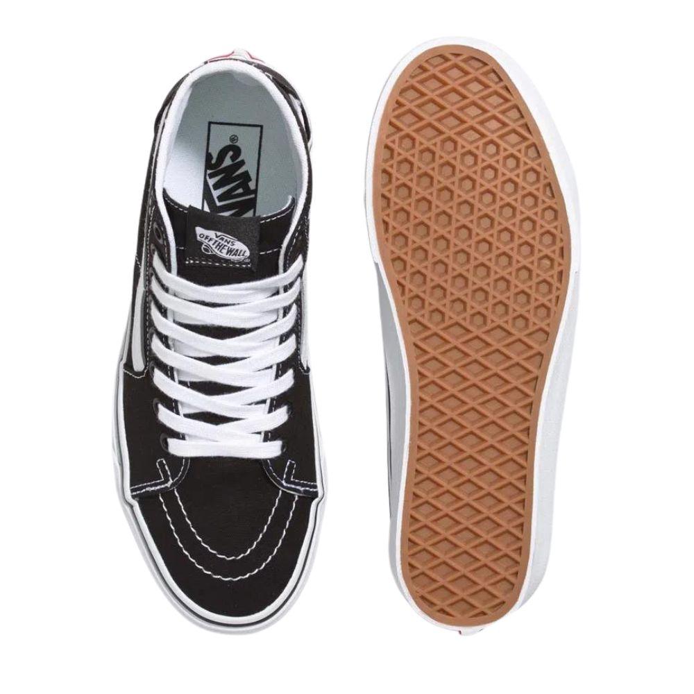 Foto 5 pulgar | Tenis Unisex Vans Classics Sk8-hi Tapered Canvas Negros