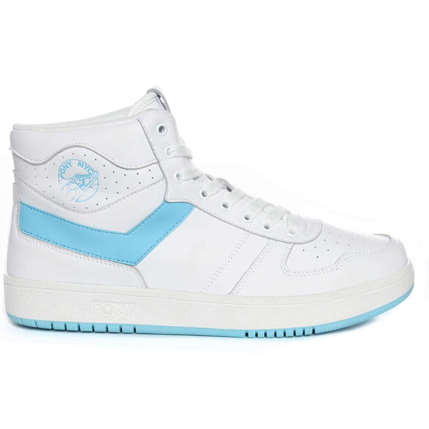 Foto 2 pulgar | Tenis Pony City Wings Hi Icy Water Blancos para Hombre