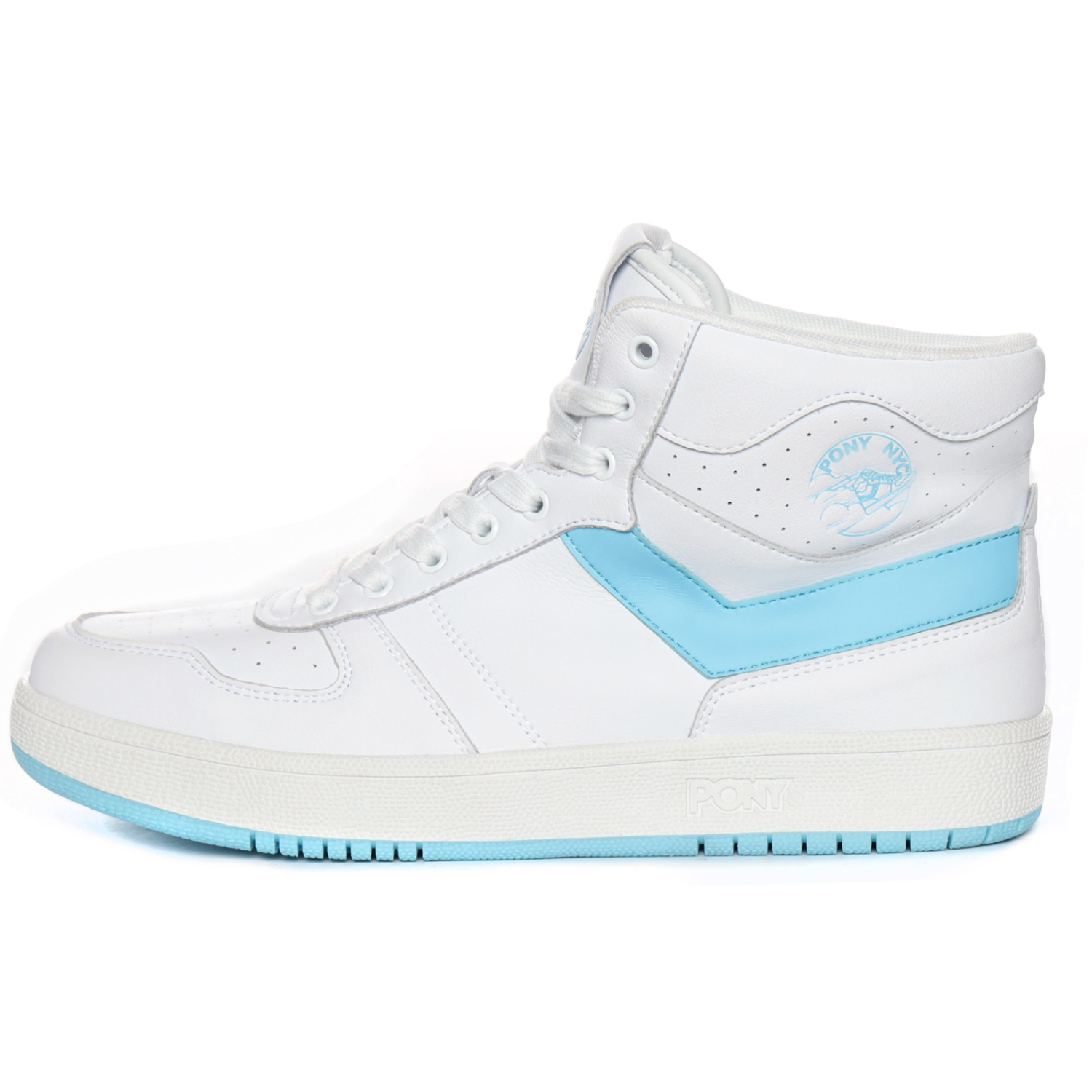 Foto 4 pulgar | Tenis Pony City Wings Hi Icy Water Blancos para Hombre