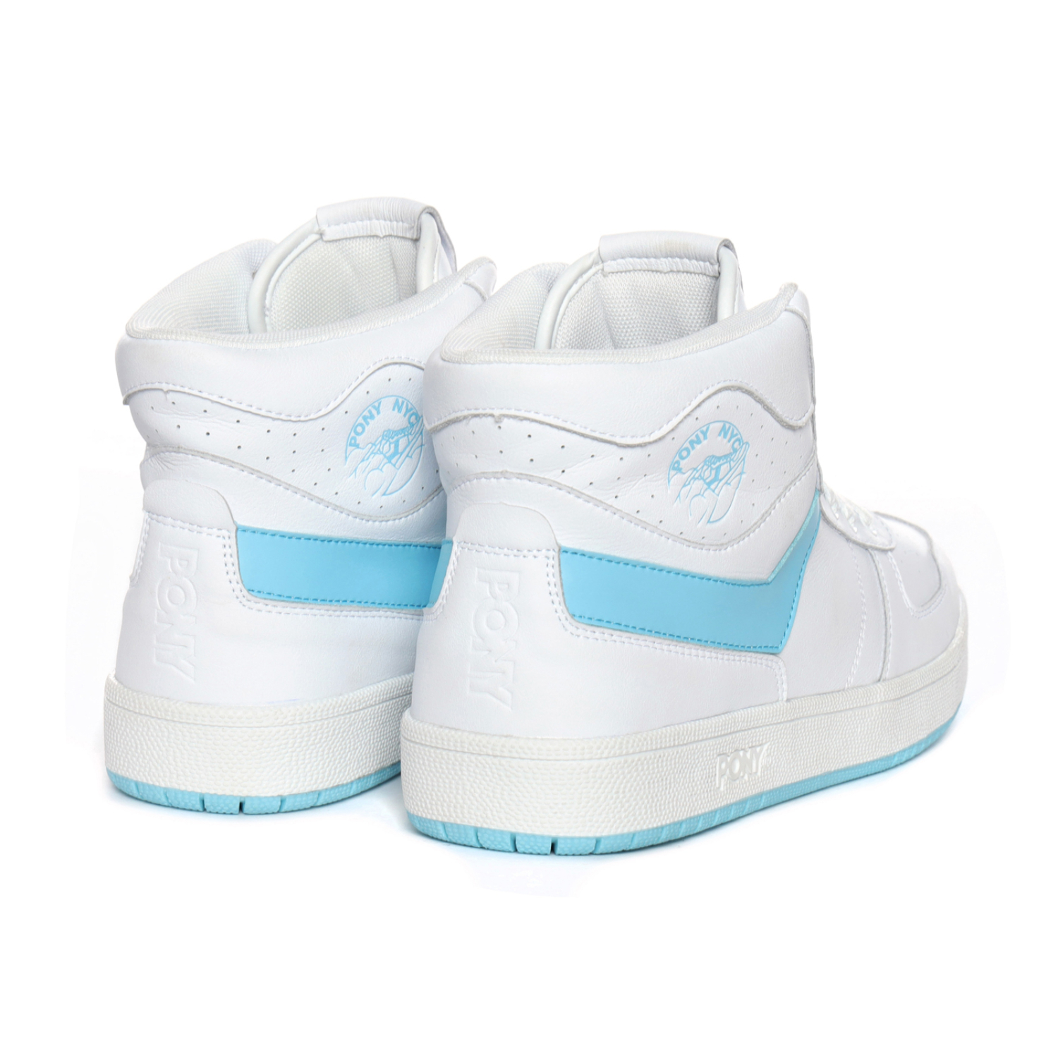 Foto 6 pulgar | Tenis Pony City Wings Hi Icy Water Blancos para Hombre