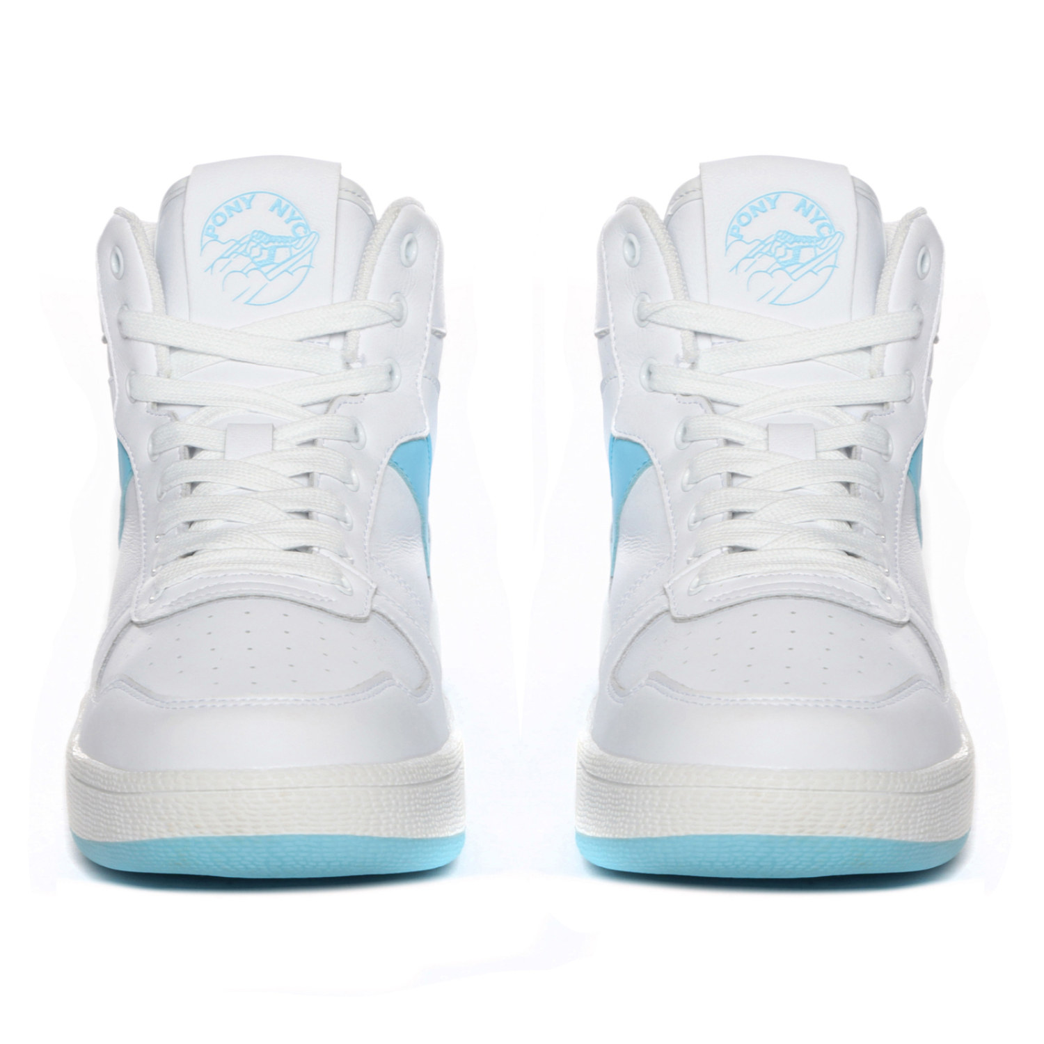 Foto 7 pulgar | Tenis Pony City Wings Hi Icy Water Blancos para Hombre