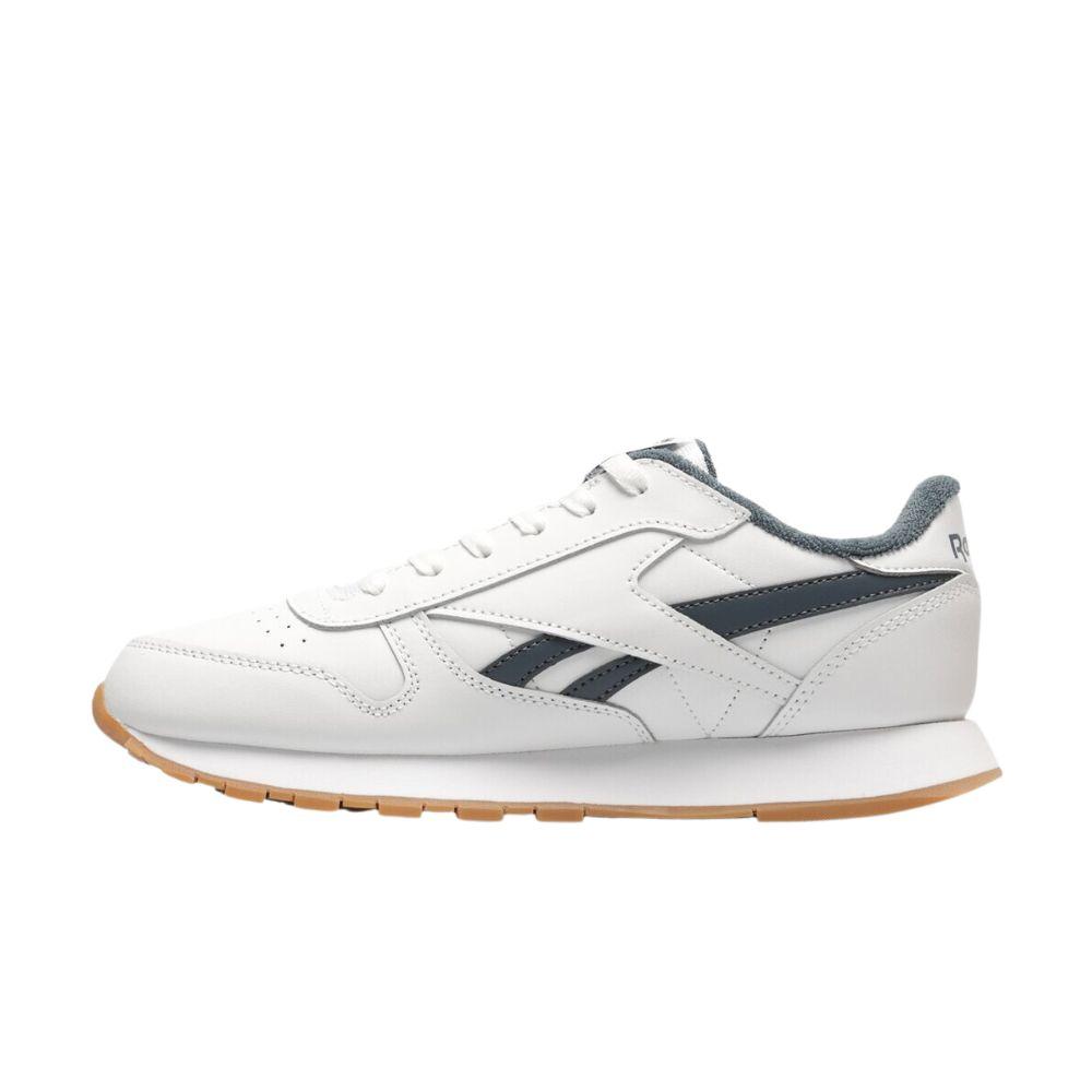 Foto 4 pulgar | Tenis Reebok Classic Leather Casual White-navy Blanco para Hombre