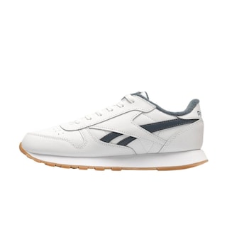 Foto 3 | Tenis Reebok Classic Leather Casual White-navy Blanco para Hombre