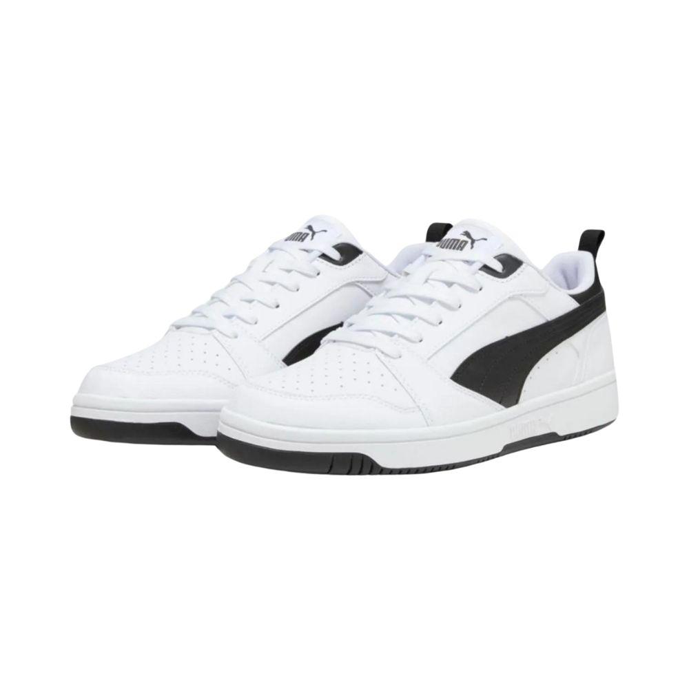 Foto 3 pulgar | Tenis Puma Rebound V6 Casuales Blancos para Hombre