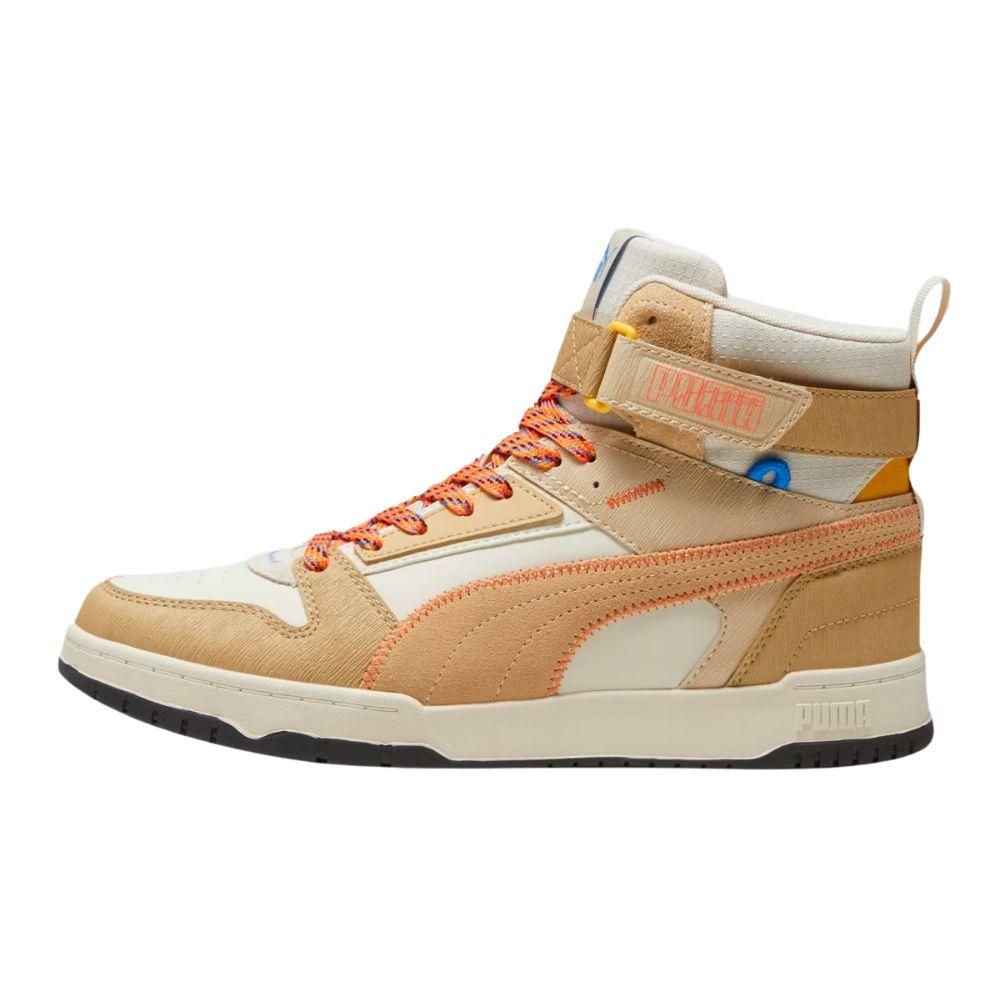 Foto 2 pulgar | Tenis Puma RBD Game Open Road Brown Casual Beige para Hombre