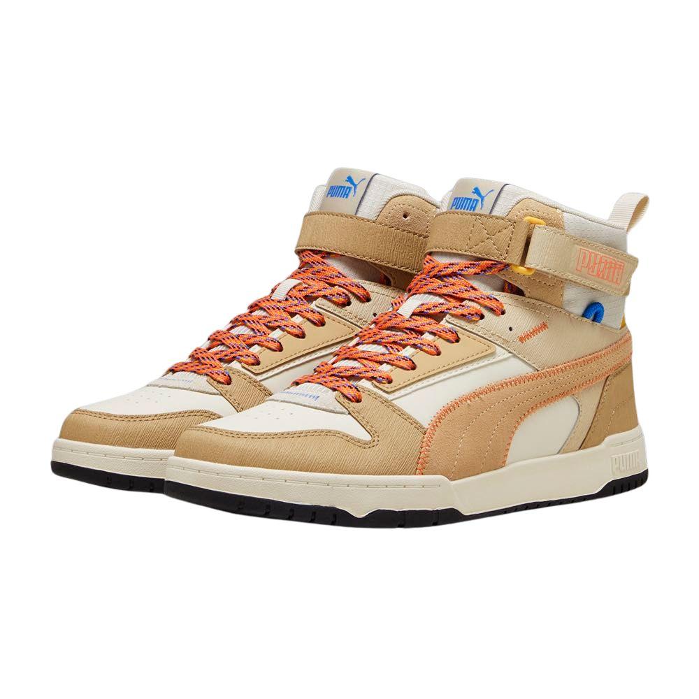 Foto 3 pulgar | Tenis Puma RBD Game Open Road Brown Casual Beige para Hombre