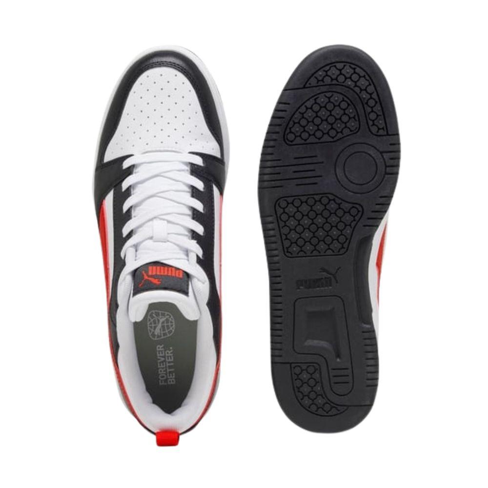 Foto 4 pulgar | Tenis Puma Rebound V6 Low Red Multicolor para Hombre