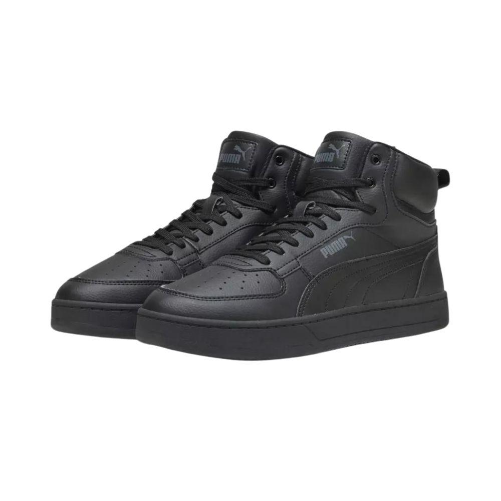 Foto 3 pulgar | Tenis Puma Caven 2.0 Mid Black Casuales Negros para Hombre