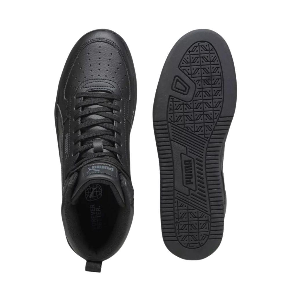 Foto 4 pulgar | Tenis Puma Caven 2.0 Mid Black Casuales Negros para Hombre