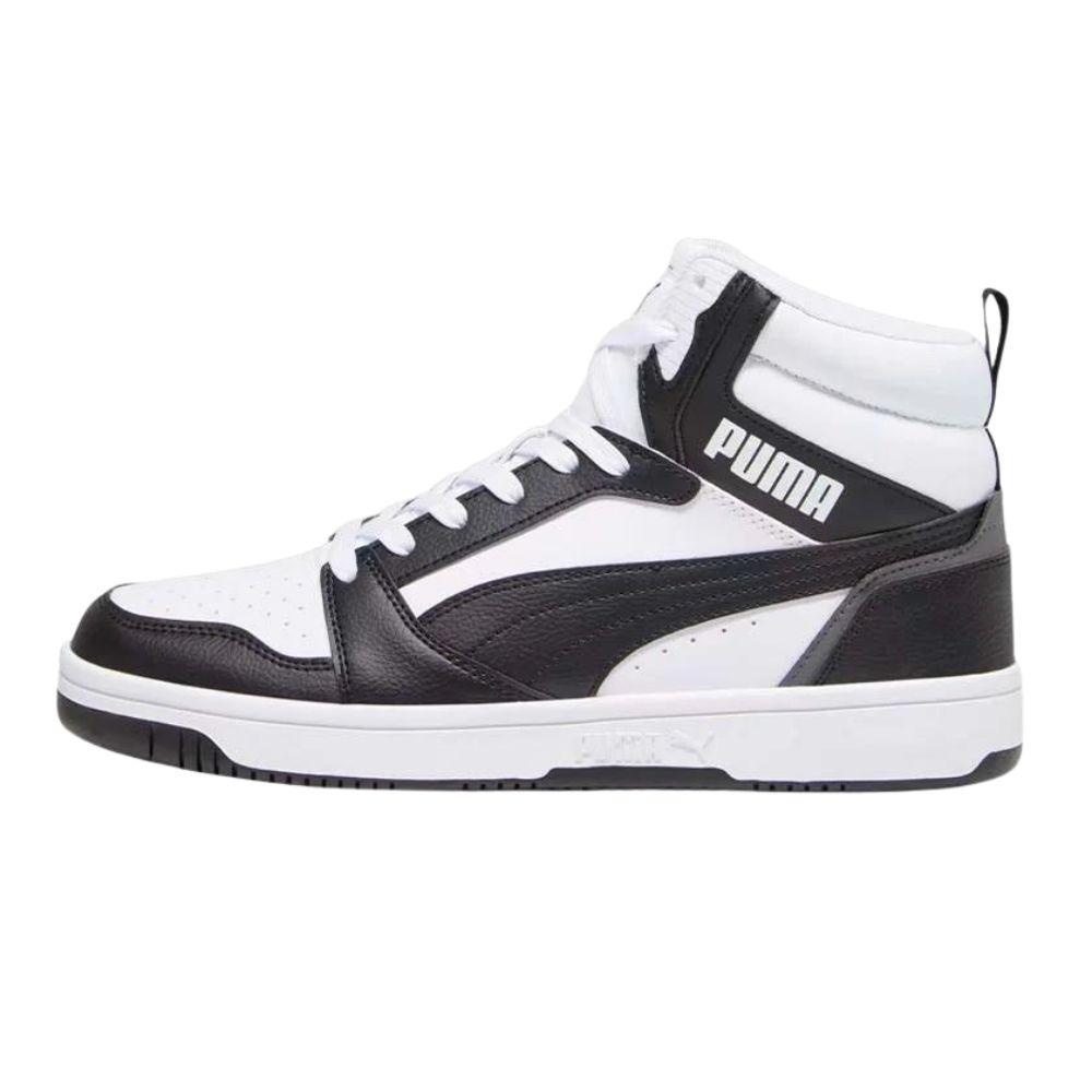 Tenis Puma Rebound V6 Black/white Casual Blanco para Hombre