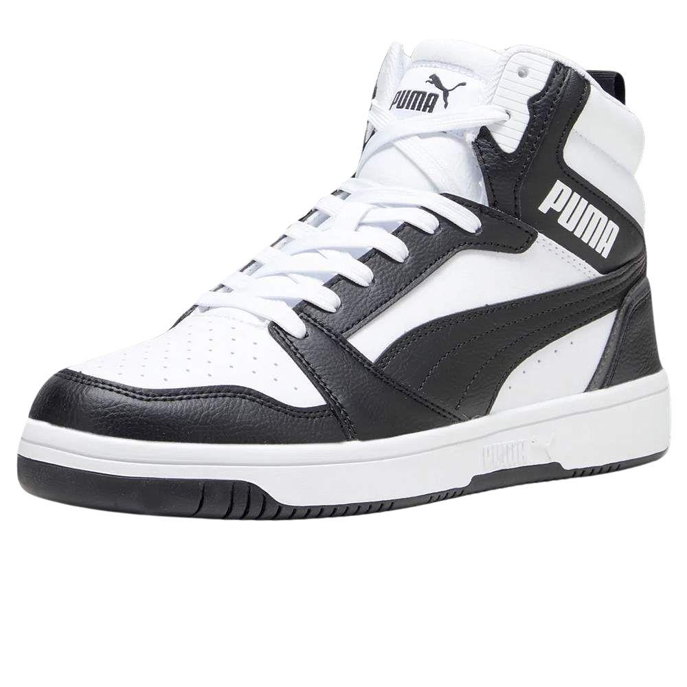 Foto 4 | Tenis Puma Rebound V6 Black/white Casual Blanco para Hombre