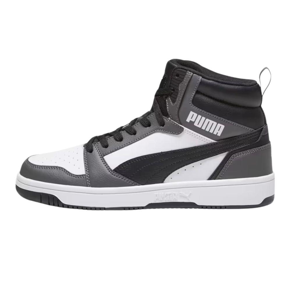 Foto 1 | Tenis Puma Rebound V6 Gray Casual Gris Oscuro para Hombre