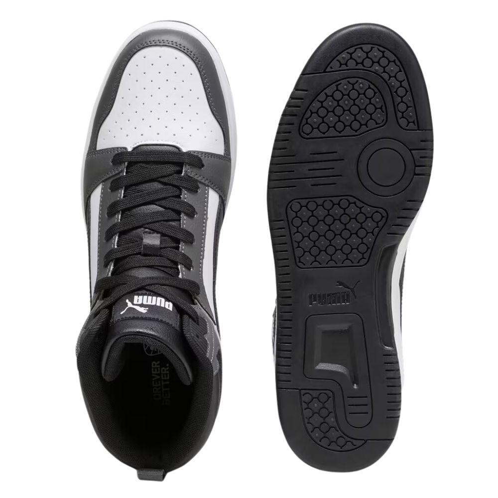 Foto 3 | Tenis Puma Rebound V6 Gray Casual Gris Oscuro para Hombre