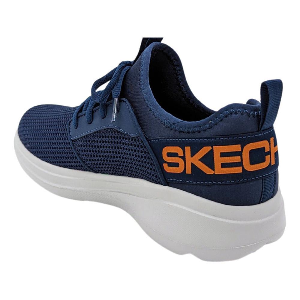 Foto 6 pulgar | Tenis Skechers Go Run Fast Azules para Hombre