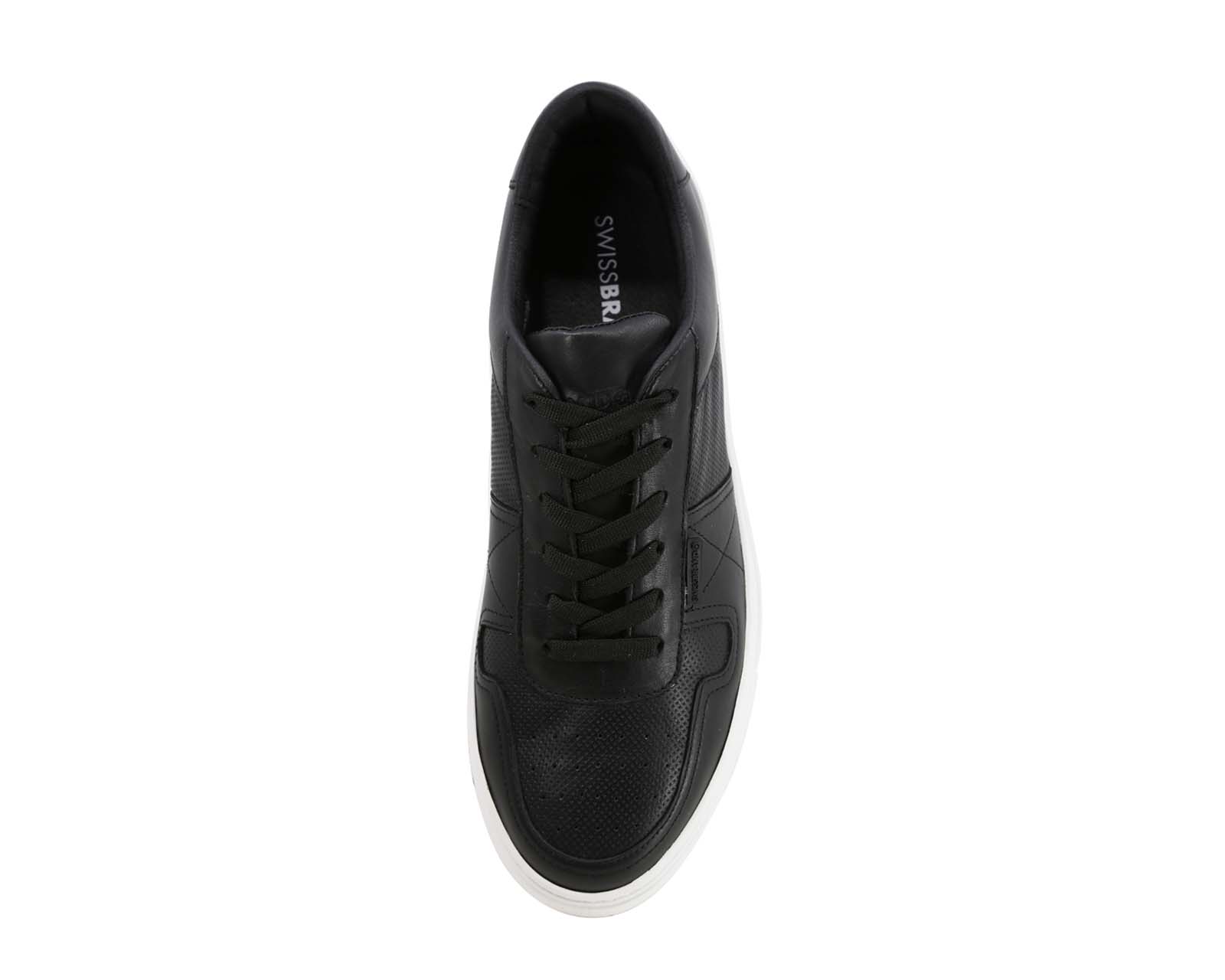 Foto 7 pulgar | Tenis para Hombre Swissbrand de Piel Olten 290 Negros