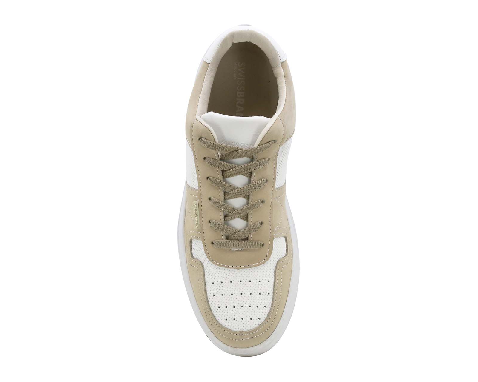 Foto 7 pulgar | Tenis para Hombre Swissbrand de Piel Olten 290 Beige