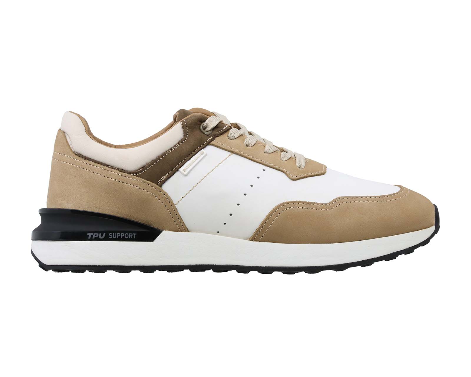Foto 3 pulgar | Tenis de Piel para Hombre Swissbrand Renens 300 Beiges