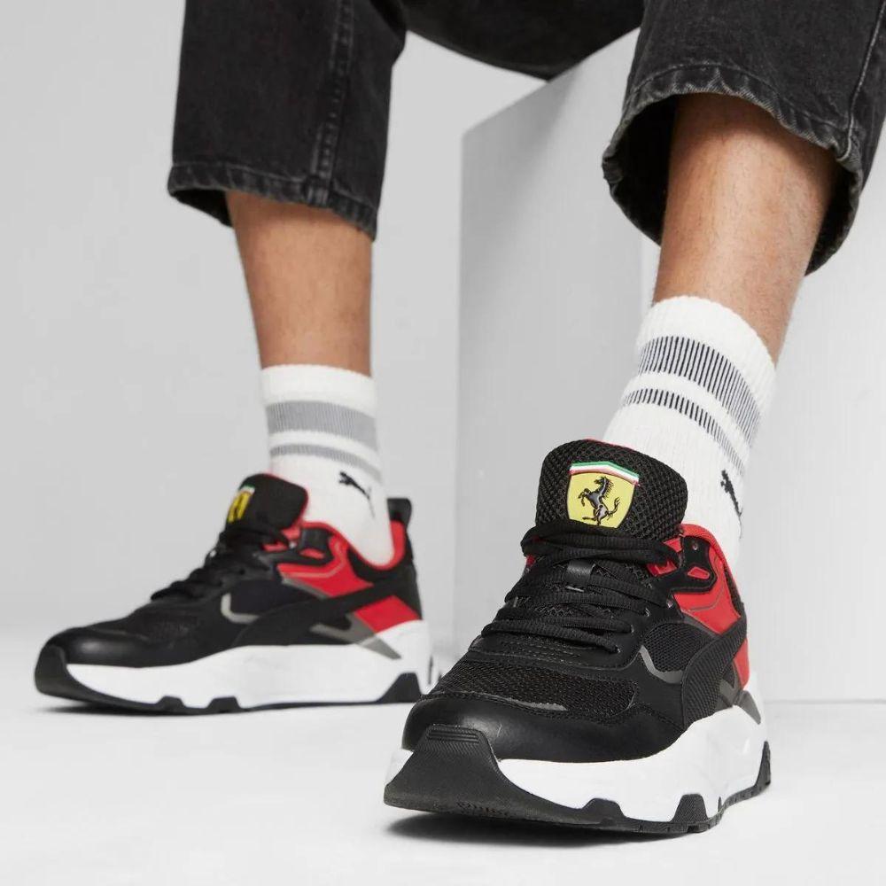 Foto 6 pulgar | Tenis Puma Scuderia Ferrari Trinity Moda Sport Negros para Hombre