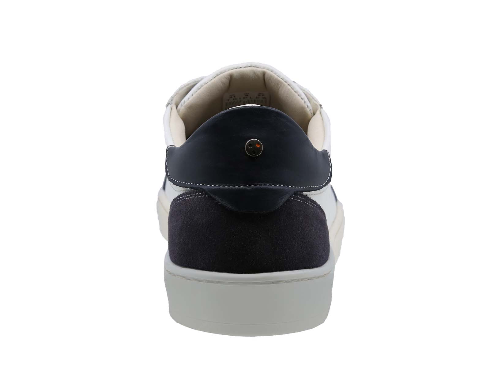 Foto 6 pulgar | Sneaker Casuales de Piel Triples Edric 36053 Blancos para Hombre