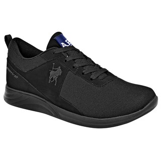 Foto 1 | Tenis Urbanos American Polo Negros 93999-1 para Hombre