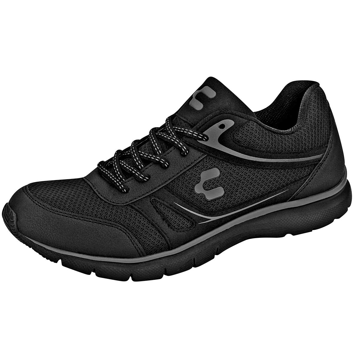 Foto 2 pulgar | Charly Tenis Deportivo Negro Código 65658-1 para Hombre