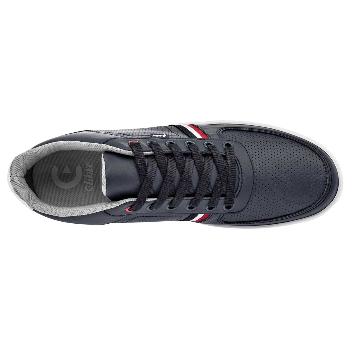 Foto 3 pulgar | Clibre Tenis Urbano Para Hombre Marino Blanco Rojo, Código 97819-3