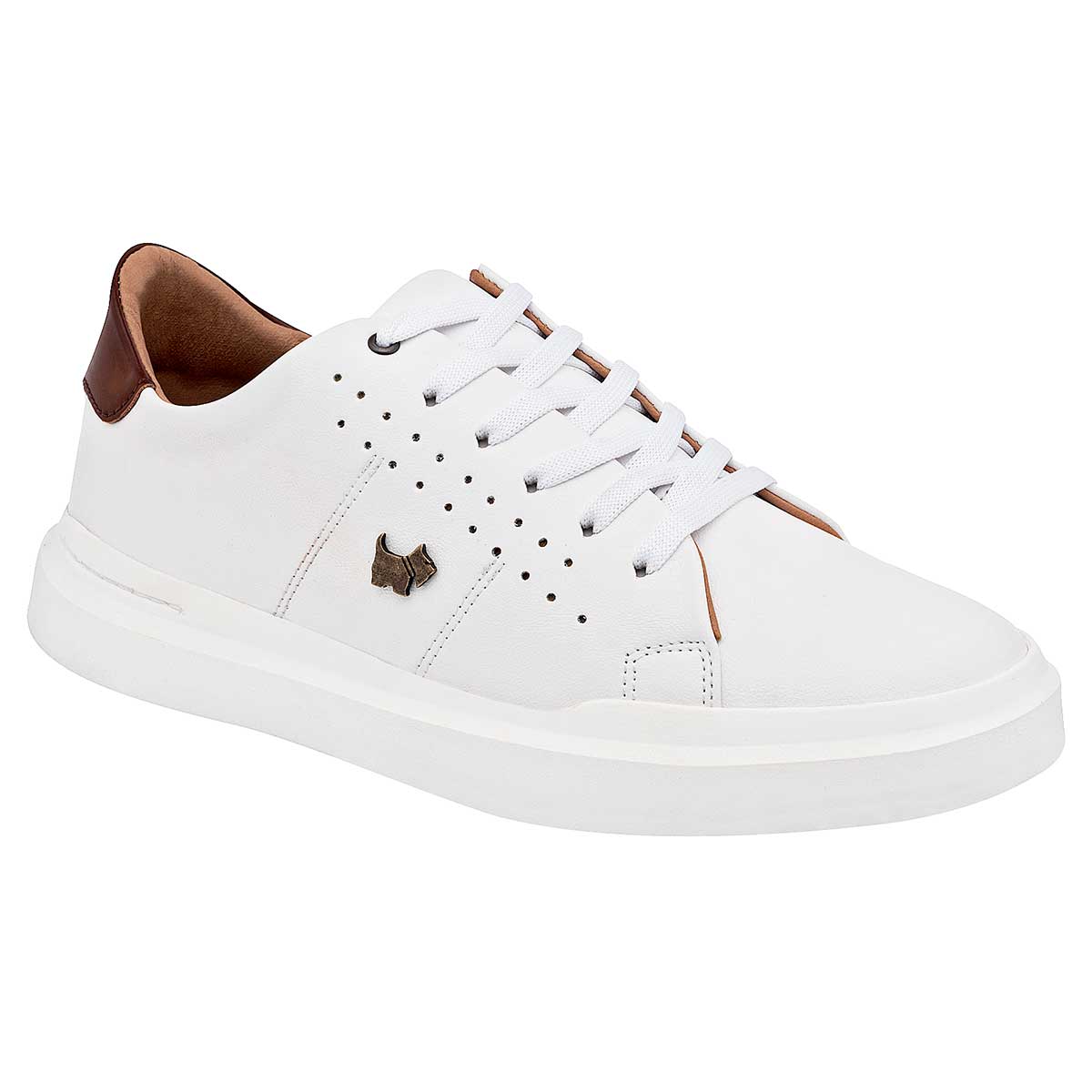 Foto 2 pulgar | Tenis Urbanos para Hombre Ferrioni Blancos 108565-1