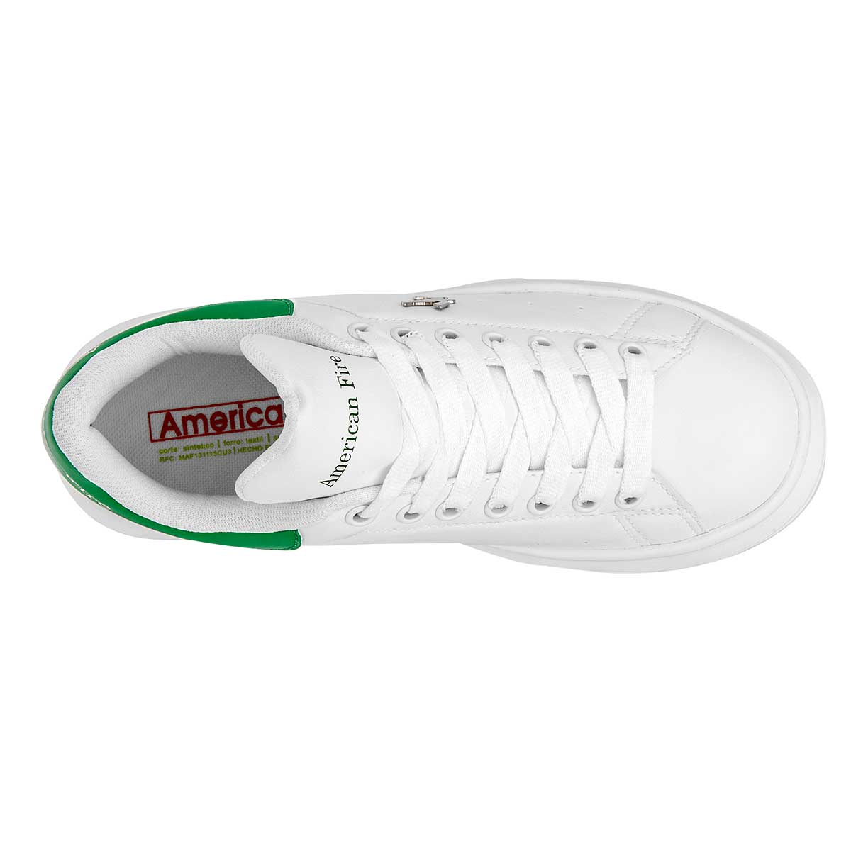 Foto 2 | Tenis Urbanos American Fire Blancos para Joven