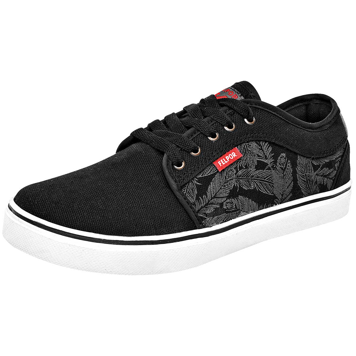 Foto 2 pulgar | Tenis Urbano Felpor Negro Código 58308-2 para Hombre