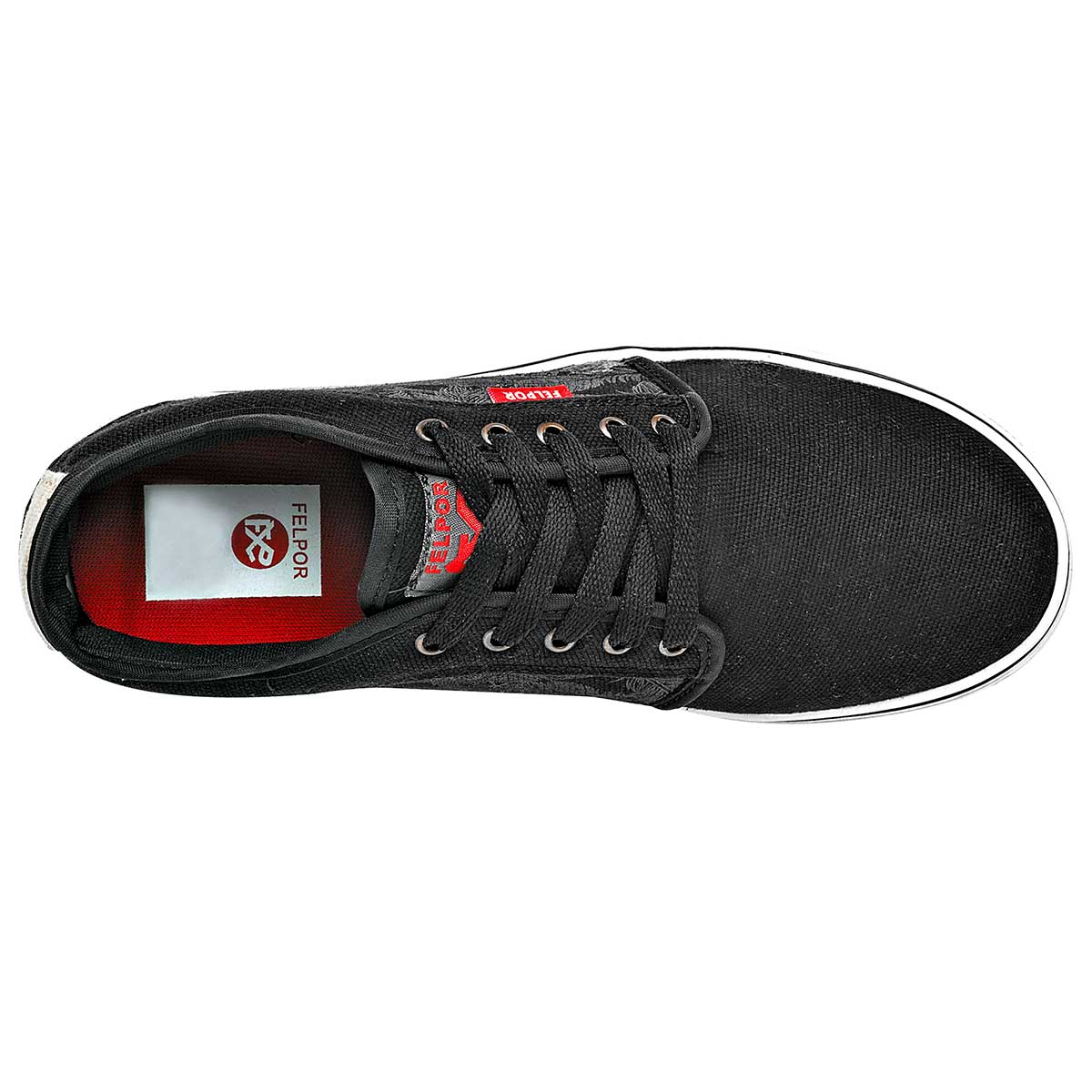 Foto 3 pulgar | Tenis Urbano Felpor Negro Código 58308-2 para Hombre