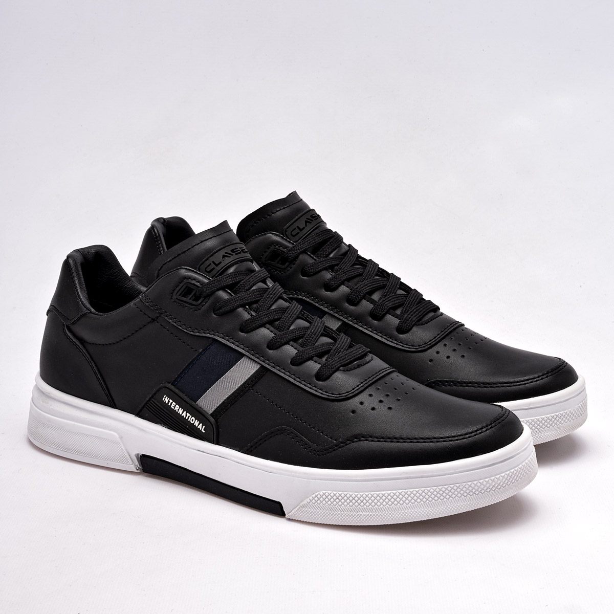 Foto 3 pulgar | Tenis Clasben Negros para Hombre