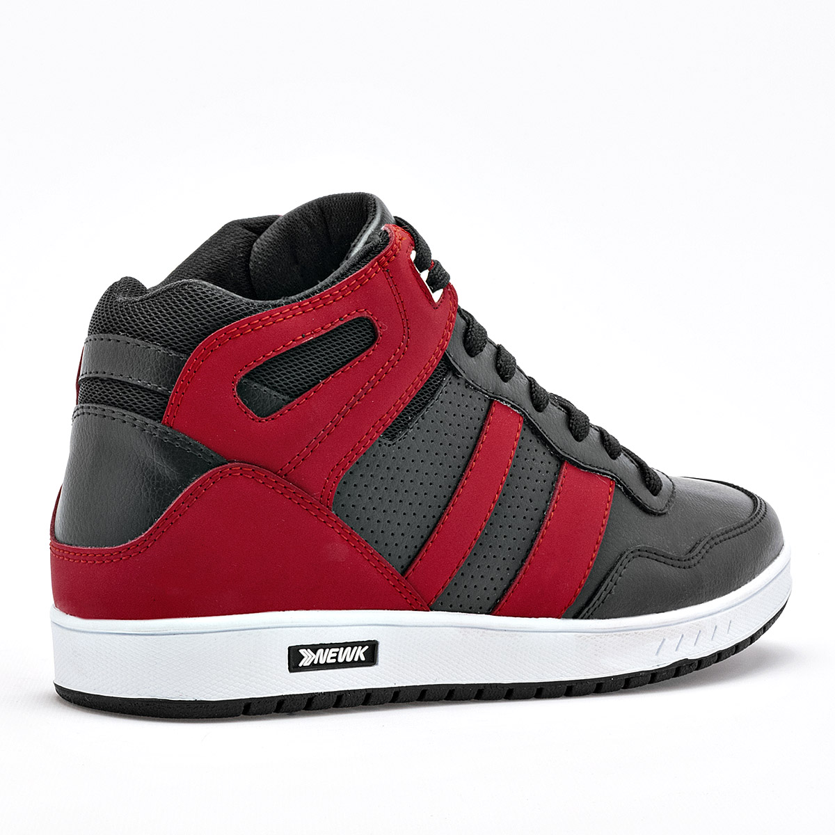 Foto 4 pulgar | Tenis Urbano Newk Negro con Rojo Código 121389-f para Hombre