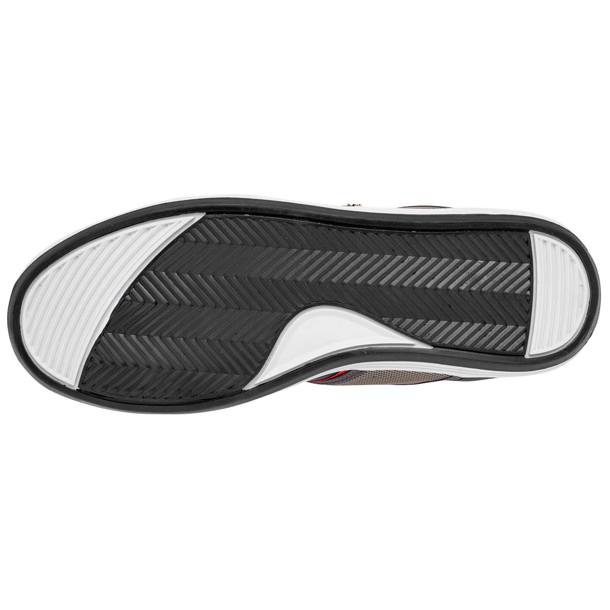 Foto 4 pulgar | Tenis Urbano American Polo Negro con Gris Código 104237-1 para Hombre